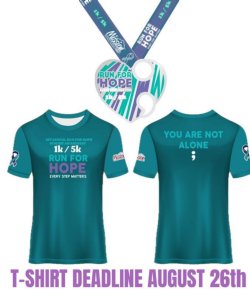 1st Annual Run for Hope Suicide Awareness 1K and 5K